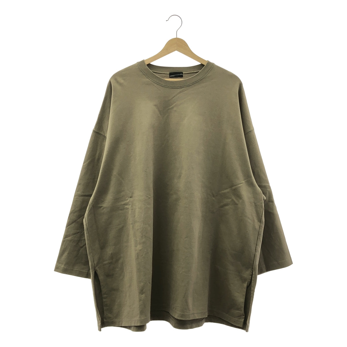 LAD MUSICIAN / ラッドミュージシャン | オーバーサイズ ロングスリーブ Tシャツ | F | メンズ