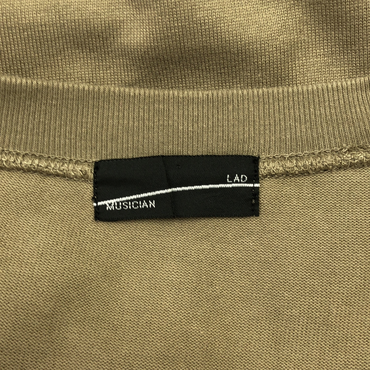 LAD MUSICIAN / ラッドミュージシャン | オーバーサイズ ロングスリーブ Tシャツ | F | メンズ