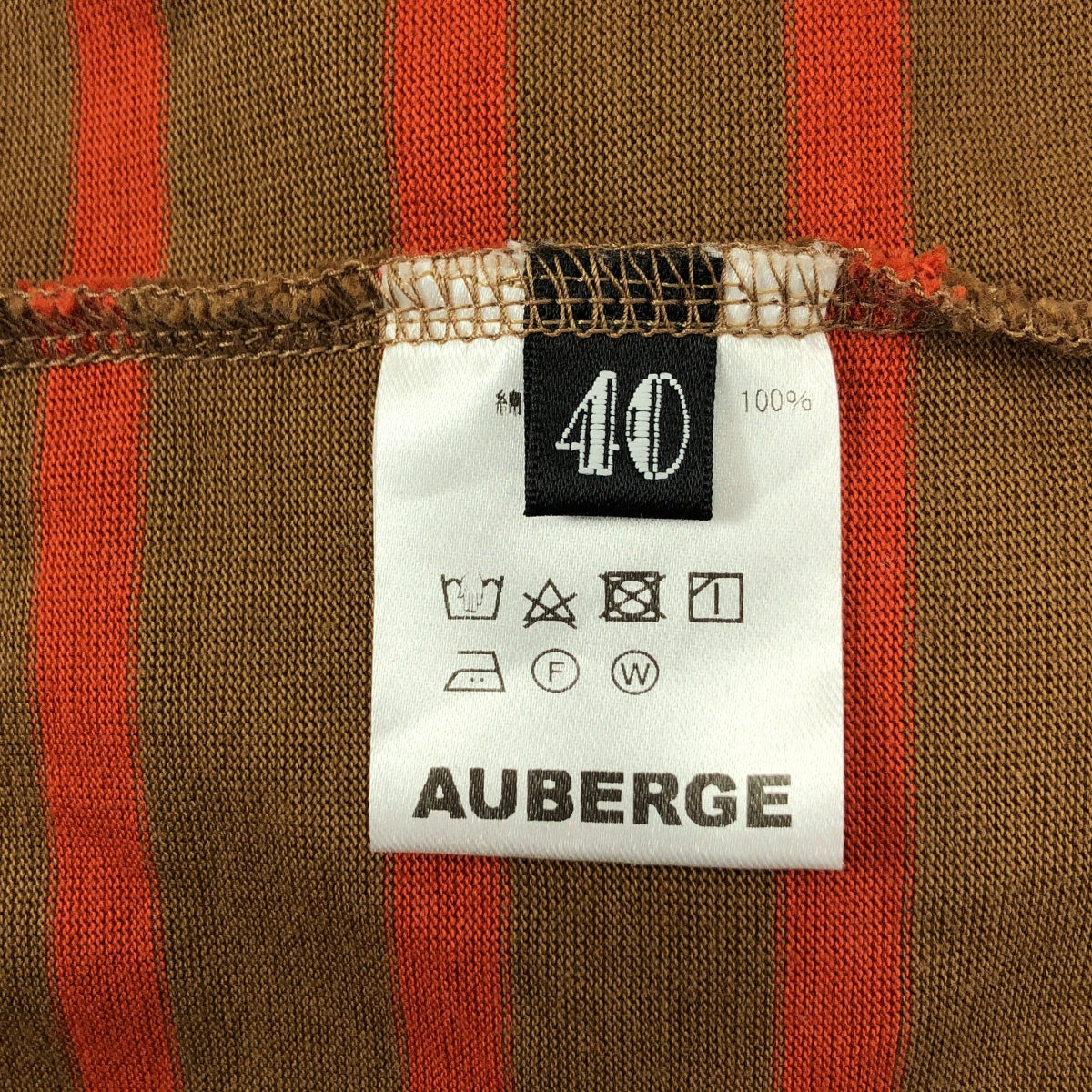 AUBERGE / 오베르주 | 테두리 크루넥 컷소우 | 40 |