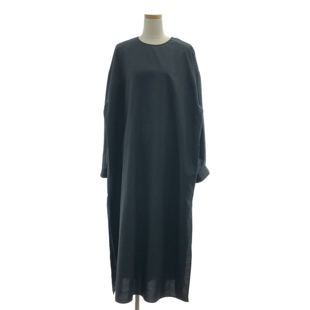 THE RERACS / 자릴락스 | 2024SS | 사이드 슬릿 풀오버 원피스 | 38 | 블랙 | 여성