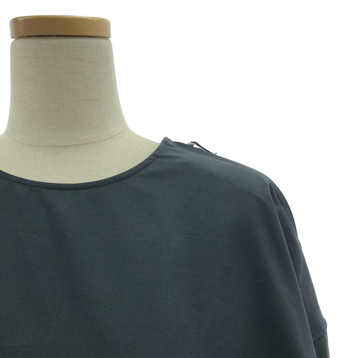 THE RERACS / 자릴락스 | 2024SS | 사이드 슬릿 풀오버 원피스 | 38 | 블랙 | 여성