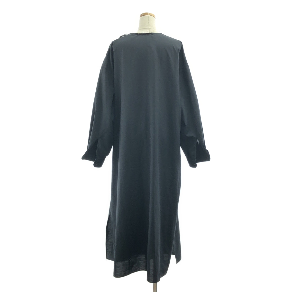 THE RERACS / 자릴락스 | 2024SS | 사이드 슬릿 풀오버 원피스 | 38 | 블랙 | 여성