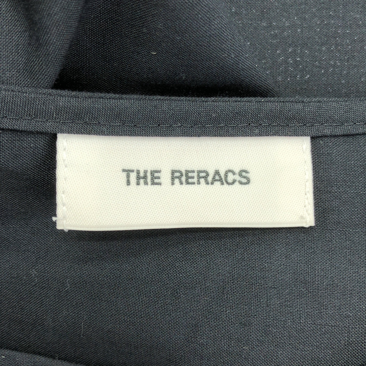 THE RERACS / ザリラクス | 2024SS | サイドスリット プルオーバーワンピース | 38 | ブラック | レディース