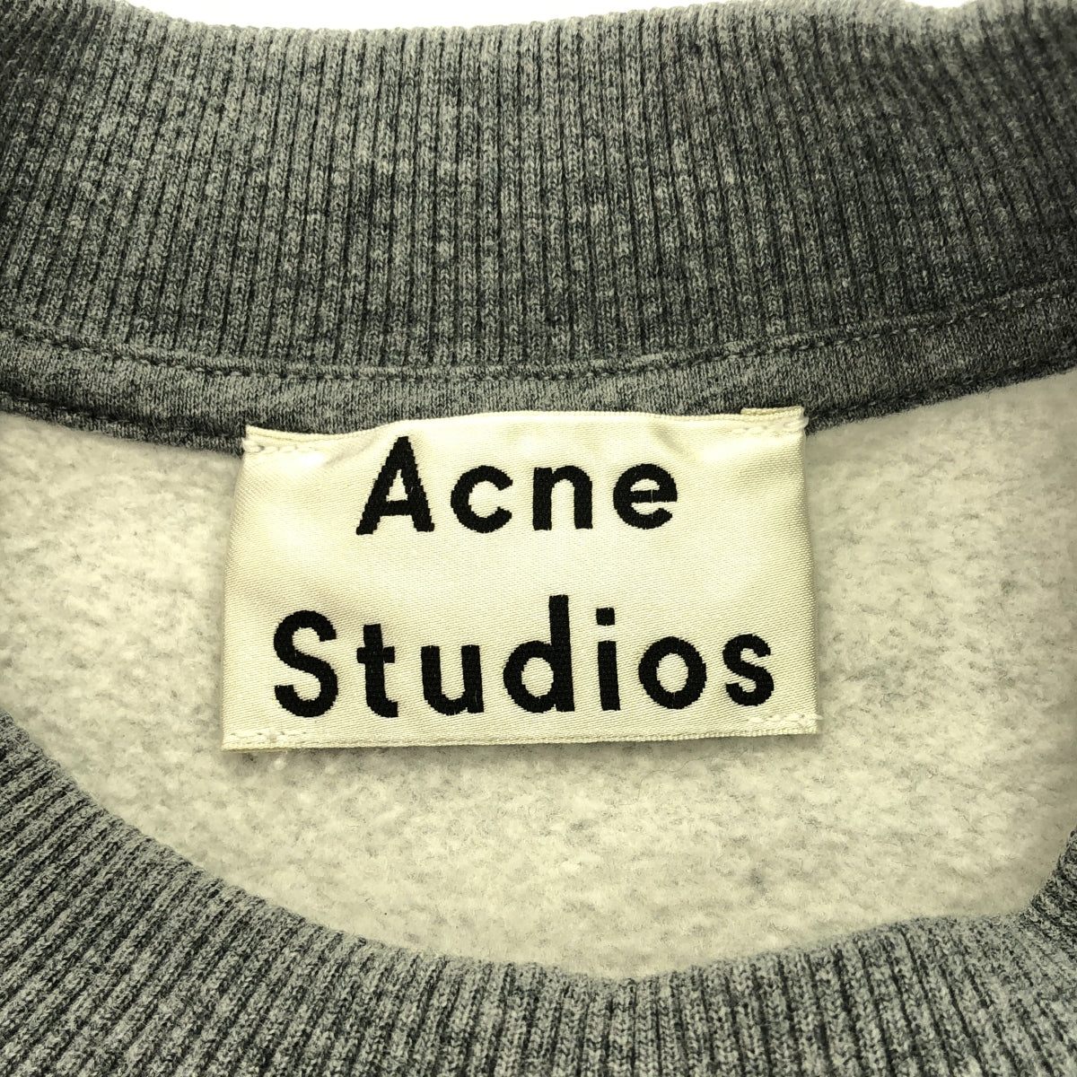 Acne Studios / 여드름 스튜디오 | 오버 실루엣 크루넥 스웨트 | XS | 여성