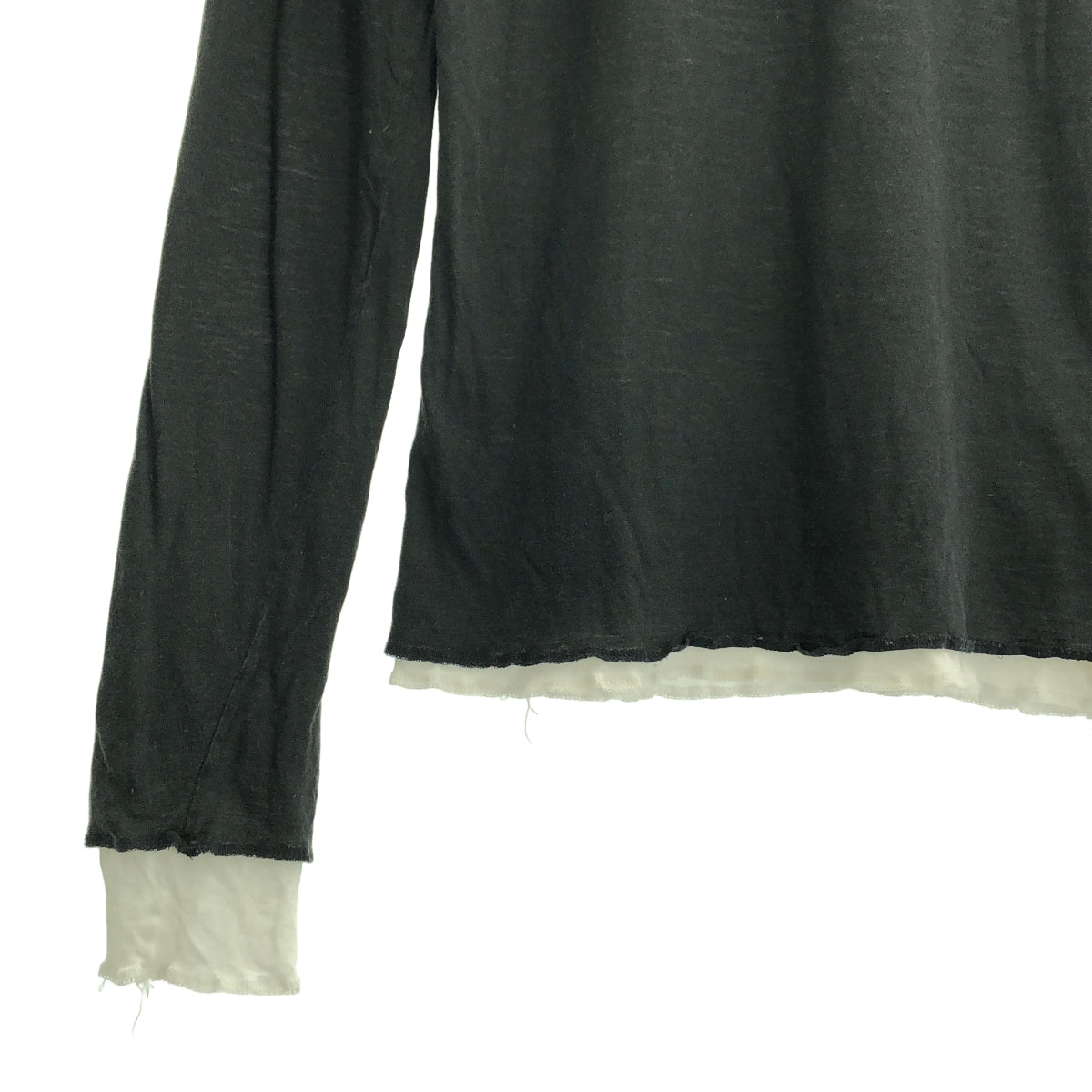 JUNYA WATANABE COMME des GARÇONS / 渡邊淳也 | 2004春夏 |棉混紡分層長袖上衣 | SHOPBOP