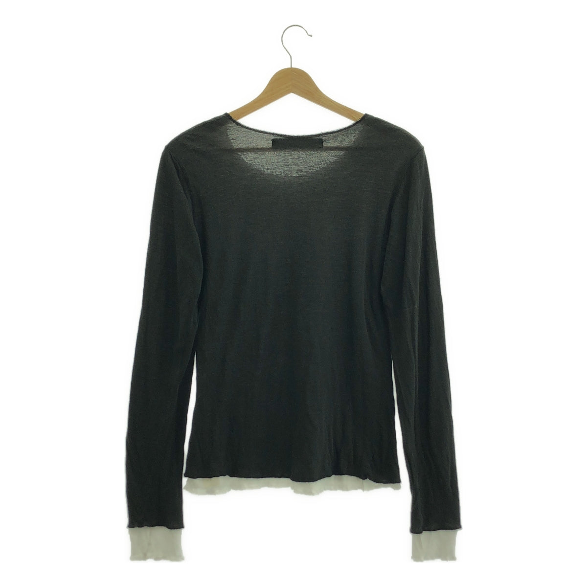 JUNYA WATANABE COMME des GARÇONS / 渡邊淳也 | 2004春夏 |棉混紡分層長袖上衣 | SHOPBOP