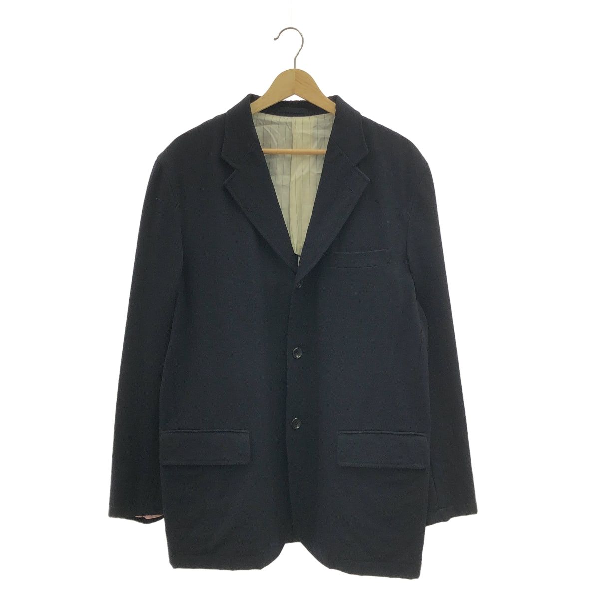 COMME des GARCONS HOMME / コムデギャルソンオム | 2001AW | ウール 製品洗い 3B テーラードジャケット | M | メンズ
