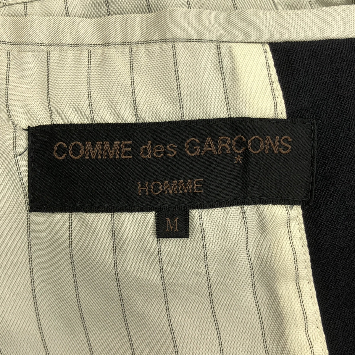 COMME des GARCONS HOMME / コムデギャルソンオム | 2001AW | ウール 製品洗い 3B テーラードジャケット | M | ネイビー | メンズ