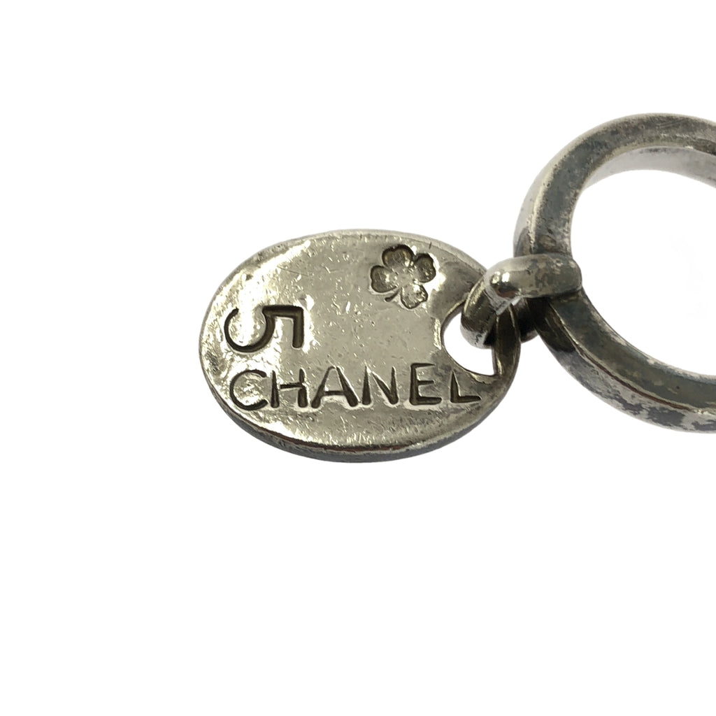 CHANEL / シャネル | COCO No.5 / クローバープレート リング / 925刻印 | シルバー | レディース