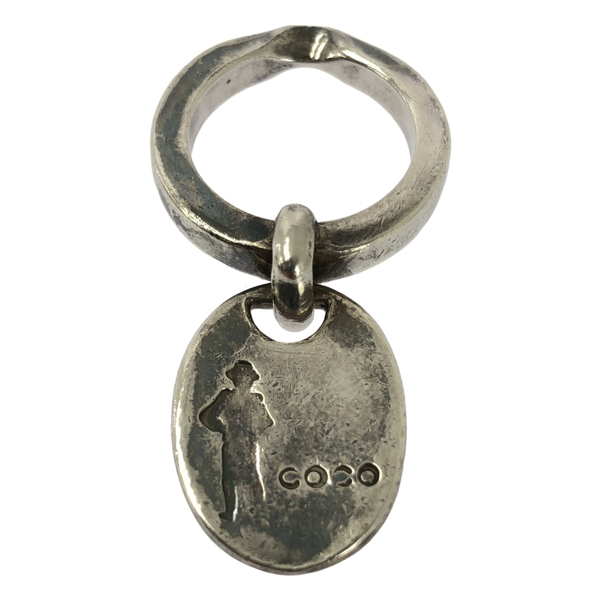 CHANEL / シャネル | COCO No.5 / クローバープレート リング / 925刻印 | シルバー | レディース