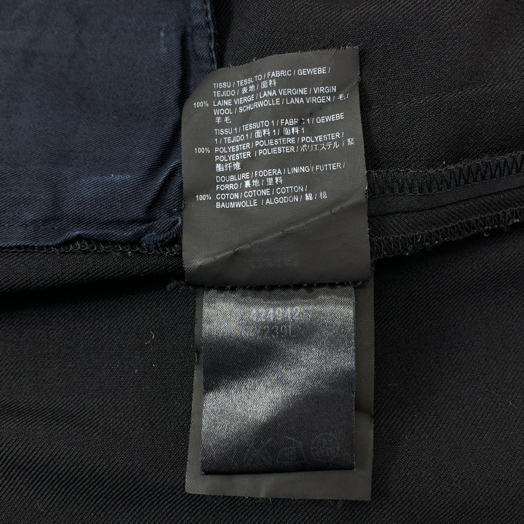 SAINT LAURENT PARIS / サンローランパリ | ウール サイドライン スモーキング スラックス パンツ | 38 | レディース