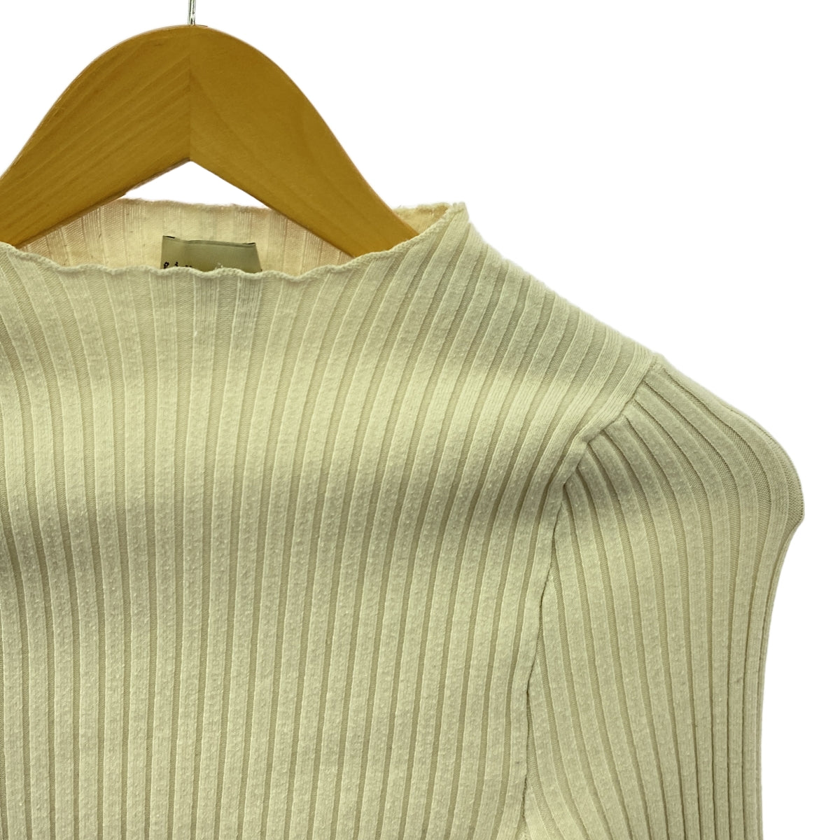 GIU GIU | NONNA 羅紋圓領針織衫 | M | 灰白色 | 女款