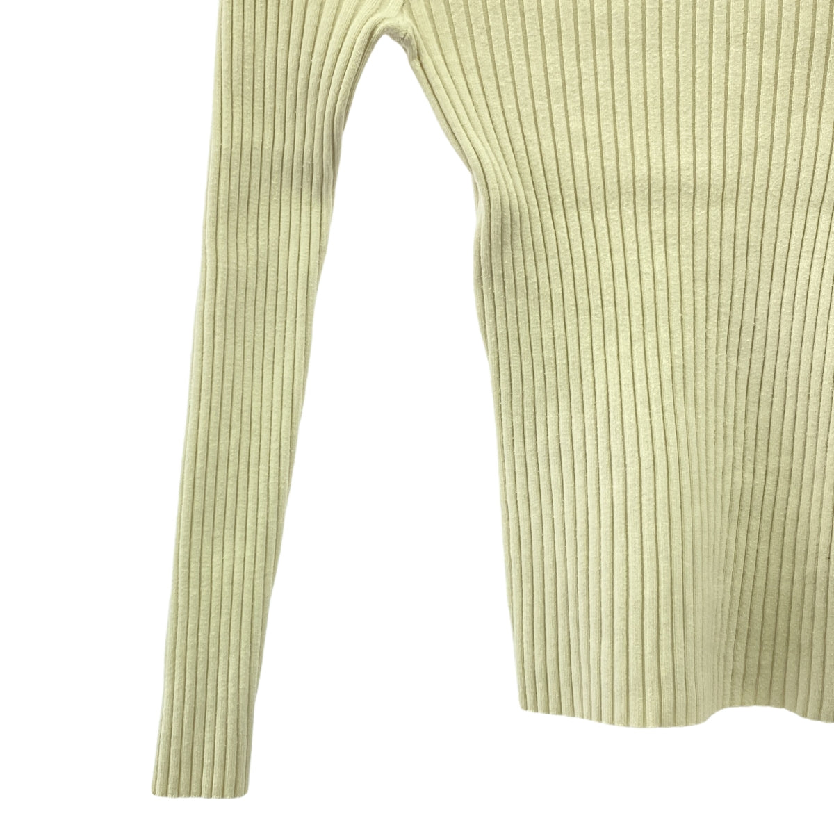 GIU GIU | NONNA 羅紋圓領針織衫 | M | 灰白色 | 女款