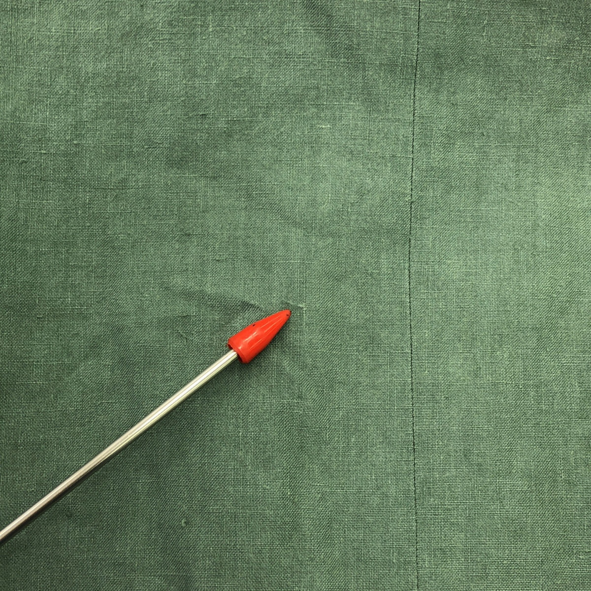 Cristaseya / クリスタセヤ | 2023SS | COLLARLESS JACKET リネン ノーカラージャケット | L | ALGAE | メンズ