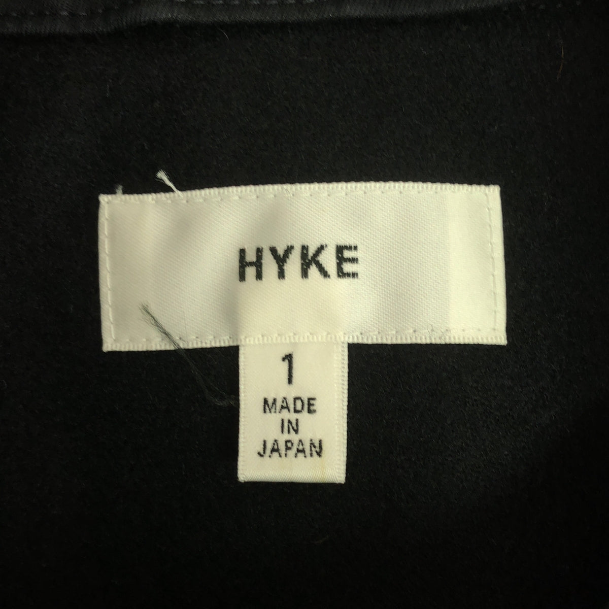 HYKE / 하이크 | 울 라이너 부착 트렌치 코트 | 1 | 블랙 | 여성