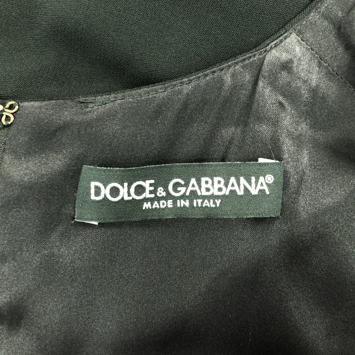 DOLCE &amp; GABBANA / 돌체 &amp; 가바나 돌가바 | 스터드 패치 민소매 드레스 원피스 | 36 | 여성