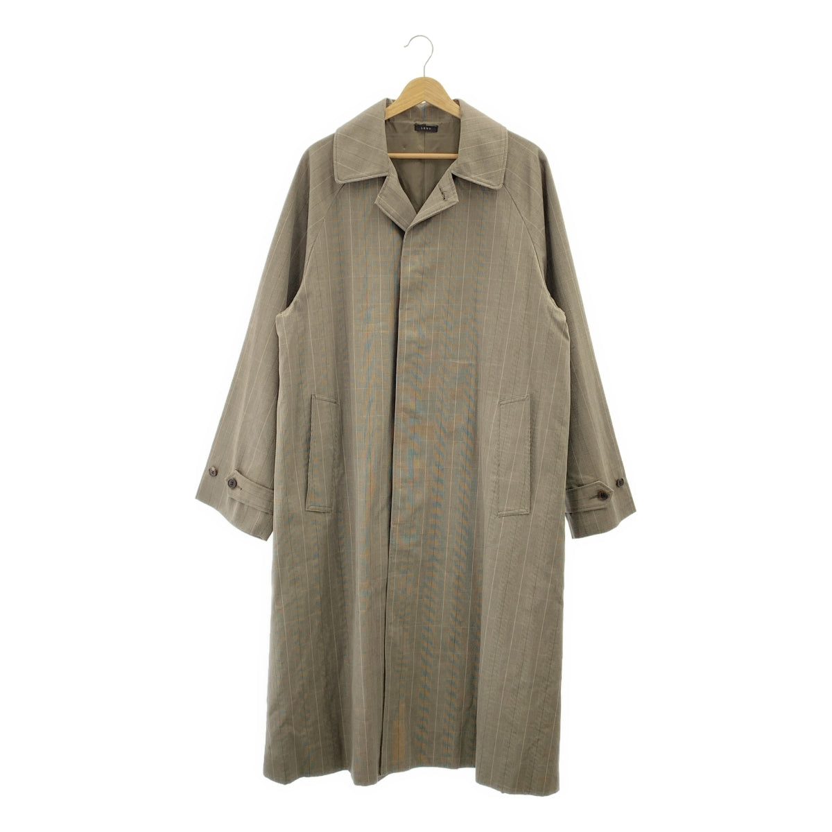 LENO / 리노 | 플라이 프론트 싱글 오버코트 / 총 안감 | 1 |