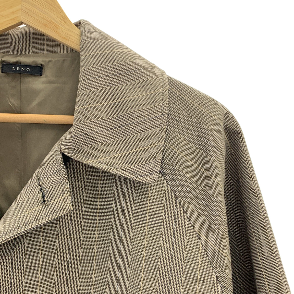 LENO / 리노 | 플라이 프론트 싱글 오버코트 / 총 안감 | 1 |