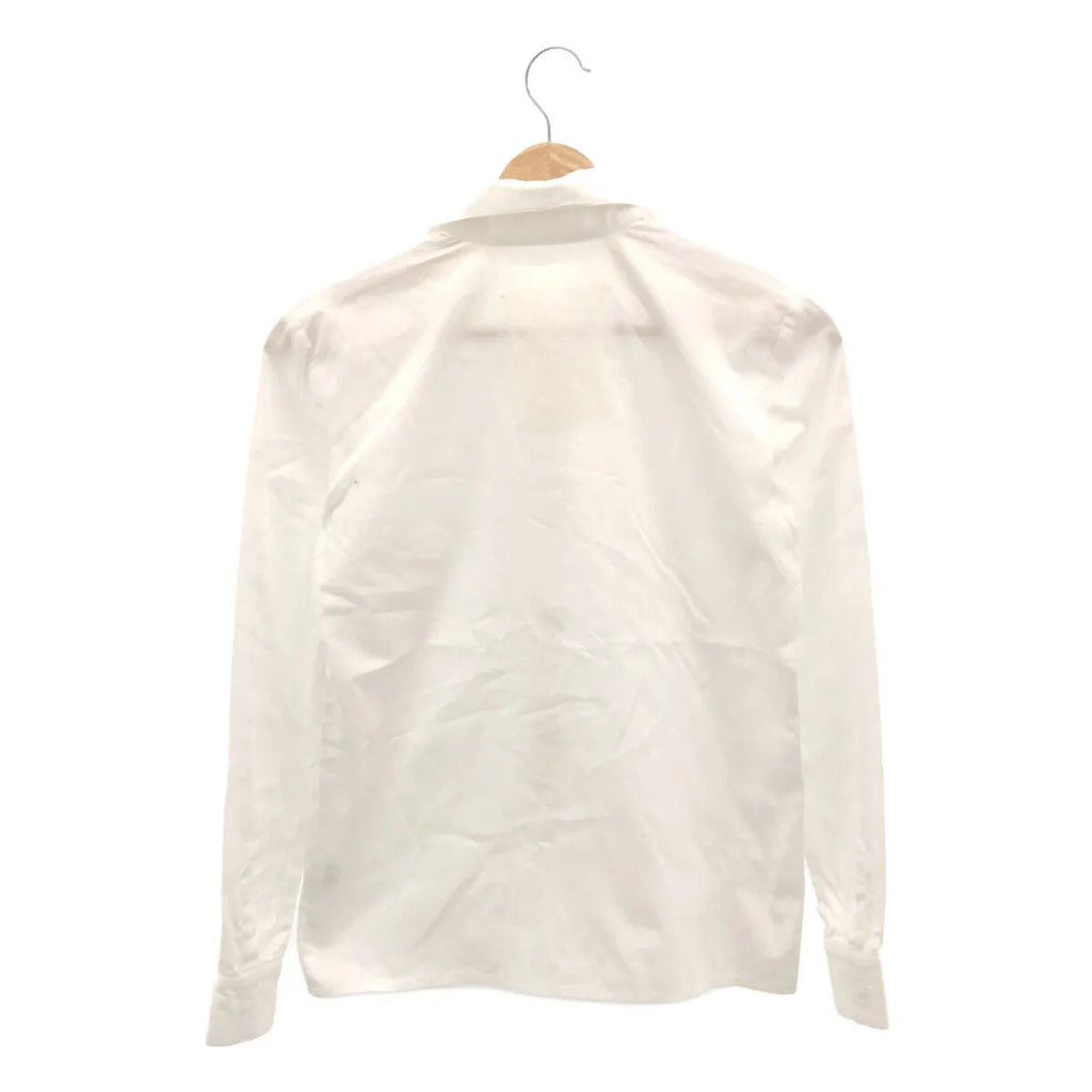 Tomoumi Ono / トモウミオノ | コットン スナップボタン 比翼 シャツ | 38 | レディース