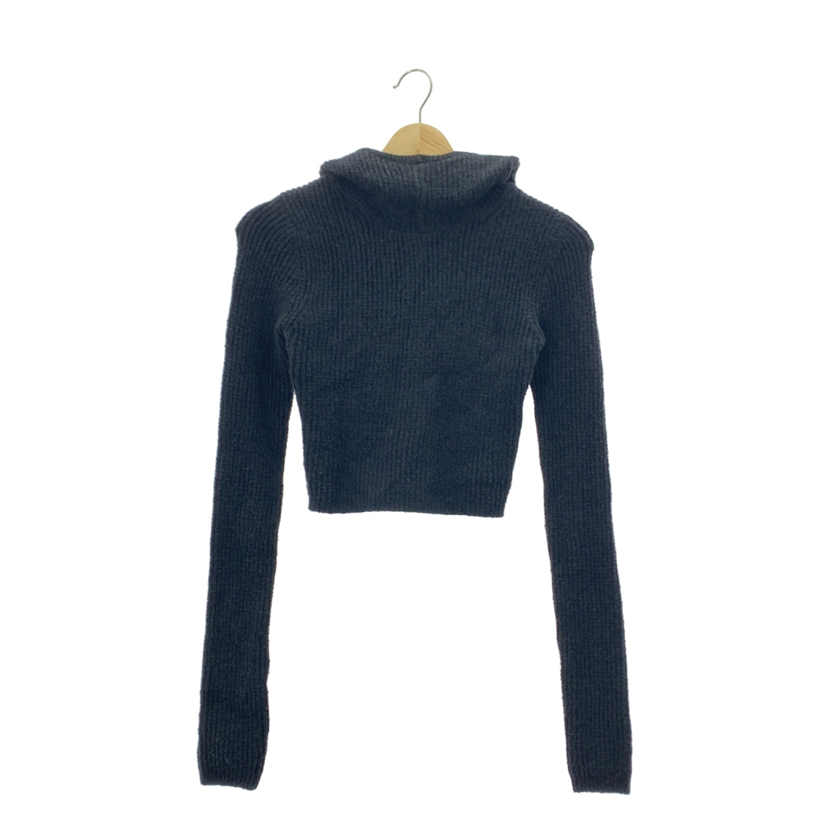 BASICKS / ベイシックス | Balaclava Knit フーデッド プルオーバー ニット | M | レディース