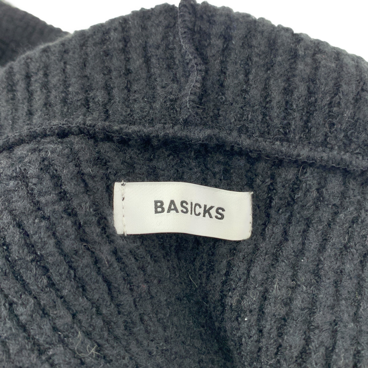 BASICKS | 巴拉克拉法帽針織連帽套頭衫 | M碼 | 女款