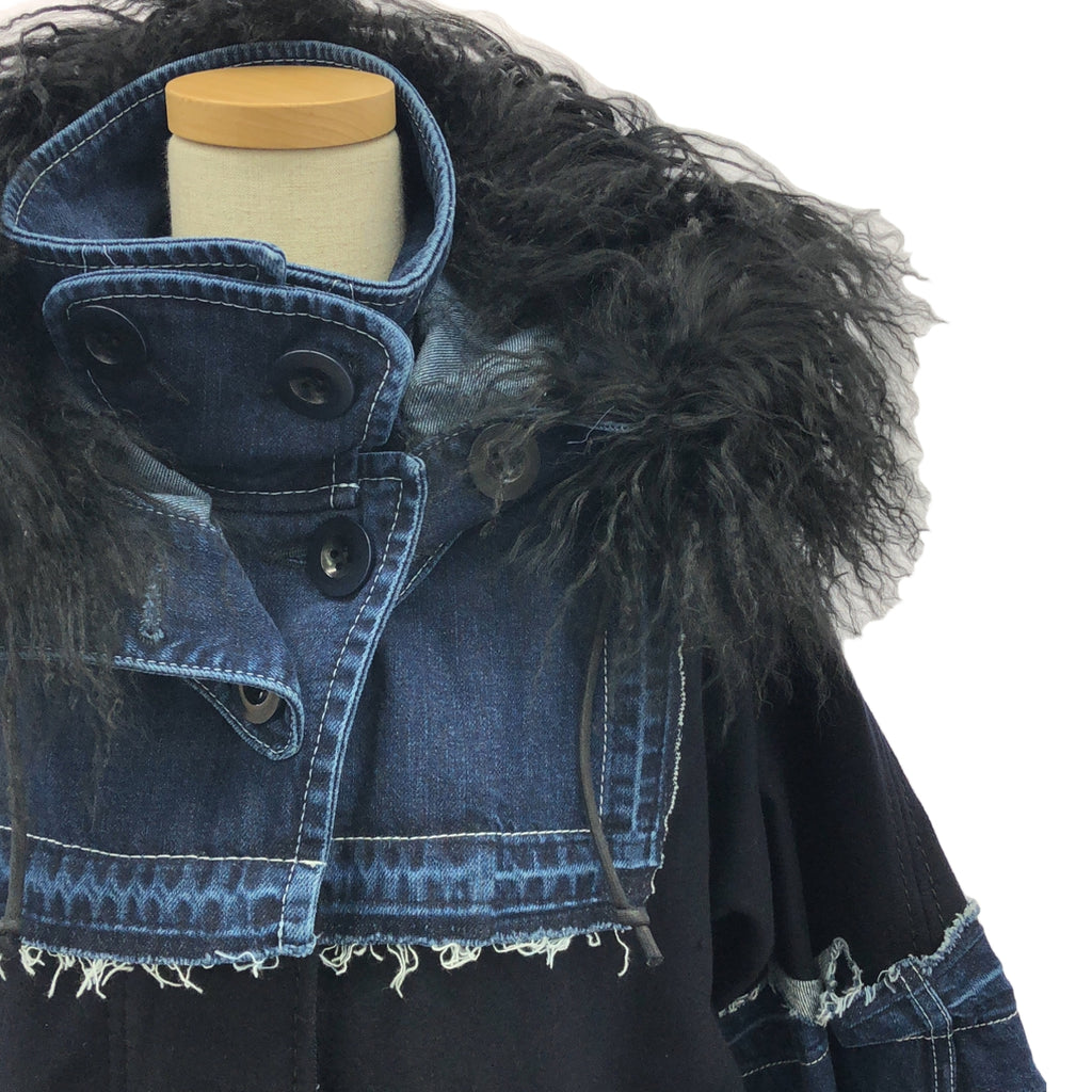 sacai | 牛仔布對接式外套 | 1 | 靛藍/海軍藍 | 女款