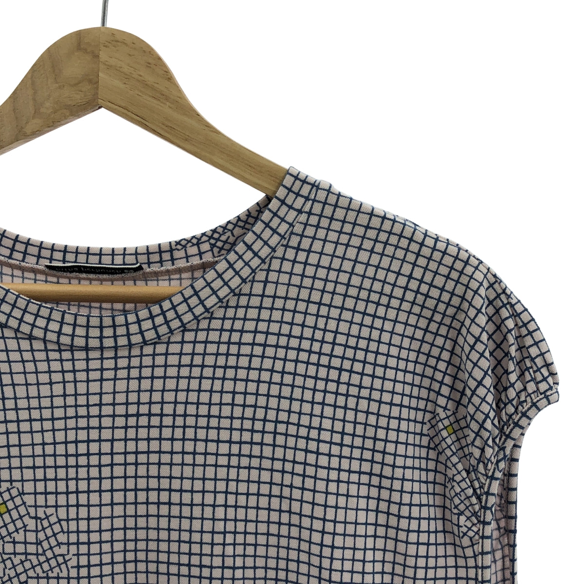 mina perhonen / ミナペルホネン | 2021SS | faint shadow / フェイントシャドー 総柄 ポケット付き ギャザースリーブ ワンピース | 38 |