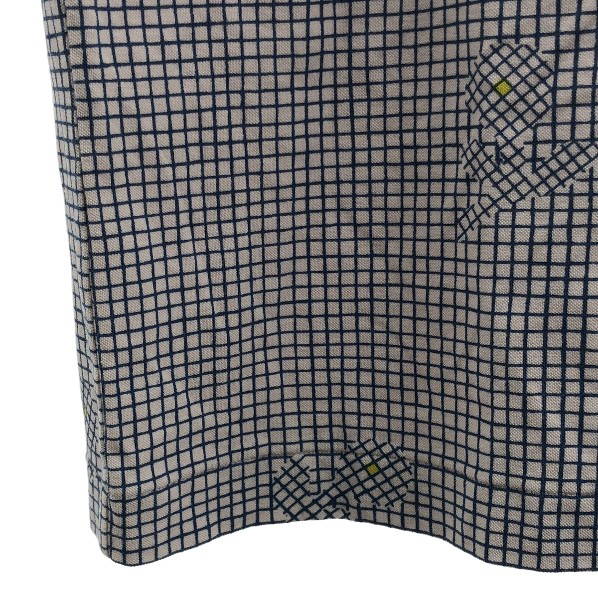 mina perhonen / ミナペルホネン | 2021SS | faint shadow / フェイントシャドー 総柄 ポケット付き ギャザースリーブ ワンピース | 38 |