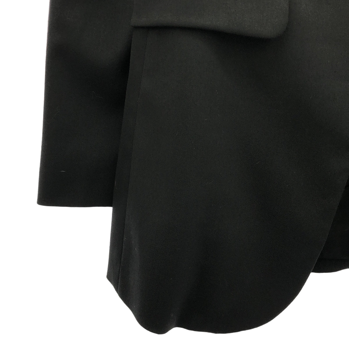 MM6 Maison Margiela | 2017AW | Pearl embellished no-collar wool 1B tailored jacket | 38 | Women's