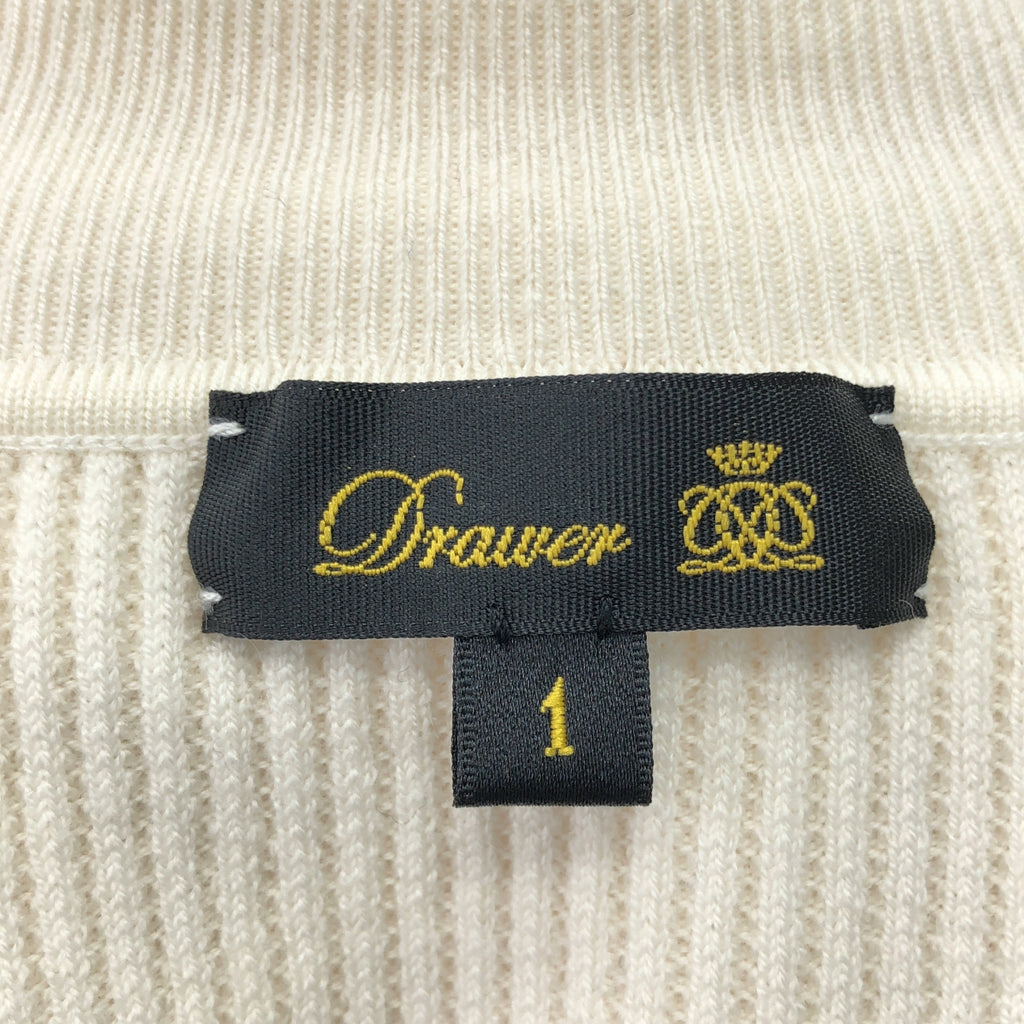 Drawer / ドゥロワー | ウール カシミヤ タートルネック ニット | 1 | レディース