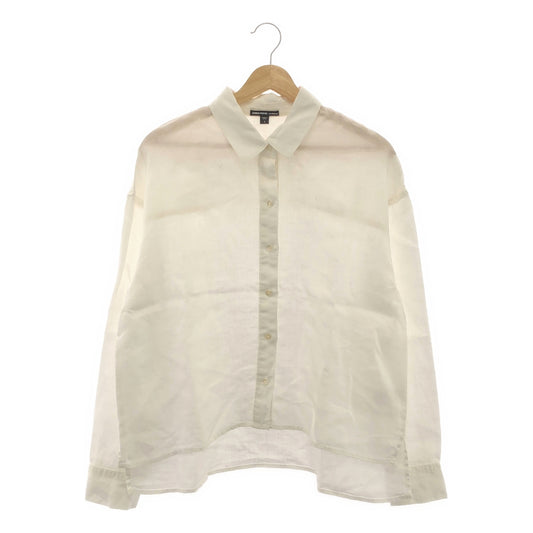 JAMES PERSE | Linen slit oversized shirt blouse | 1 | Women's