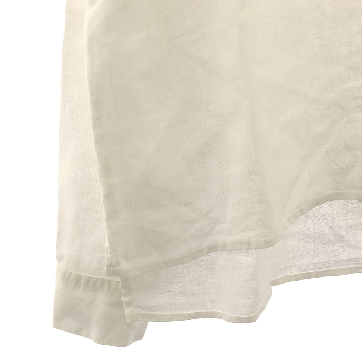 JAMES PERSE | Linen slit oversized shirt blouse | 1 | Women's