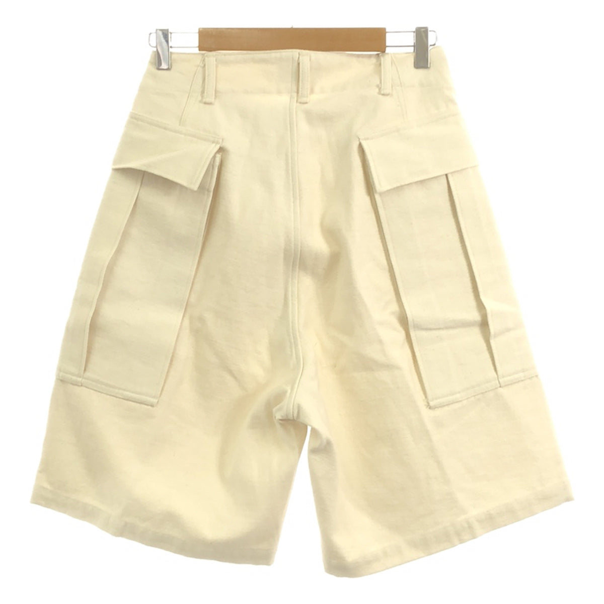 [Good Condition] HERILL | 2022SS | HL Denim Cargoshorts | 0 | Natural | Women's