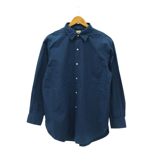 blurhms / ブラームス | Indigo Selvage Broad Shirt インディゴ セルヴィッジ ブロードシャツ | 3 | メンズ