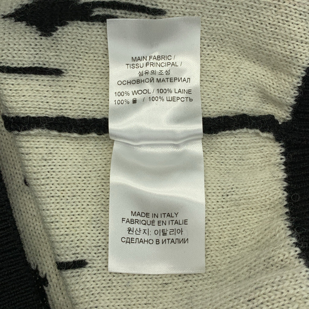 VTMNTS | 條碼斯拉夫毛衣 圓領針織衫 | S 碼 |