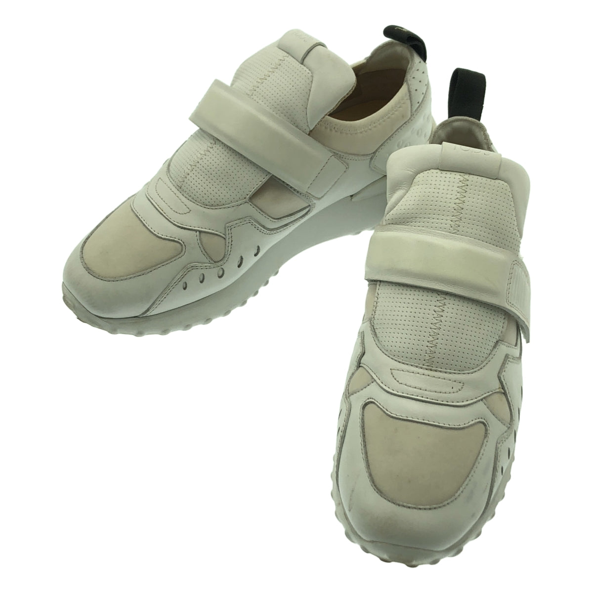 TOD'S | 皮革魔鬼氈老爹鞋 | 37碼 | 白色 | 女款