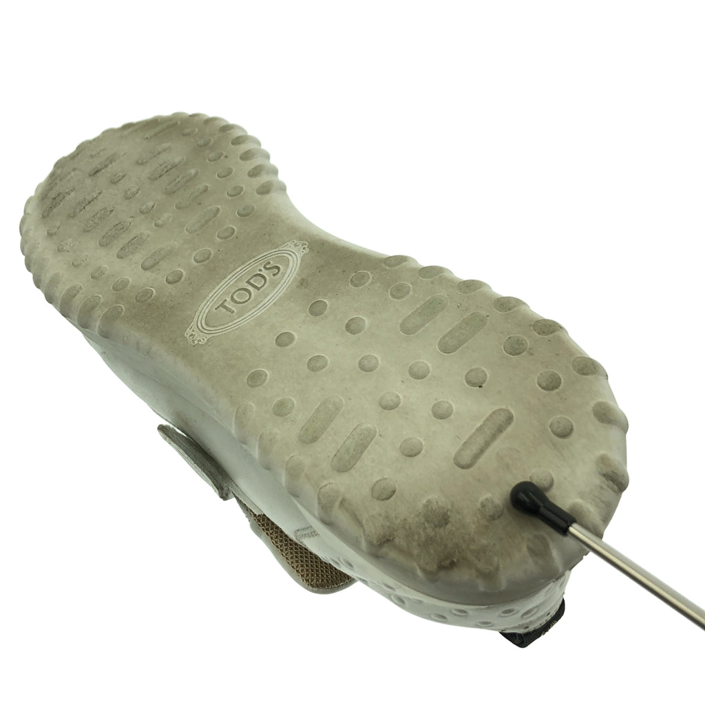 TOD'S | 皮革魔鬼氈老爹鞋 | 37碼 | 白色 | 女款