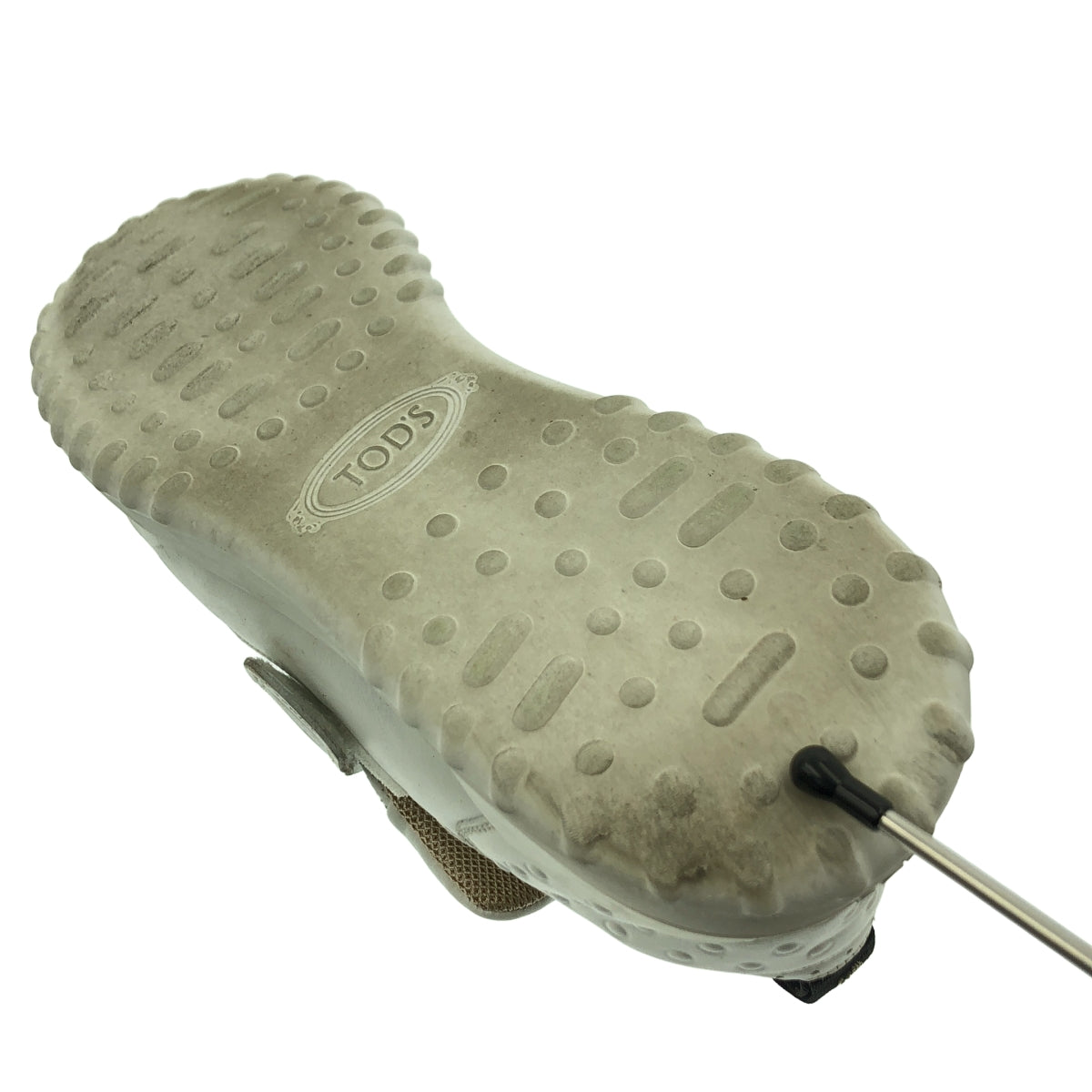 TOD'S | 皮革魔鬼氈老爹鞋 | 37碼 | 白色 | 女款