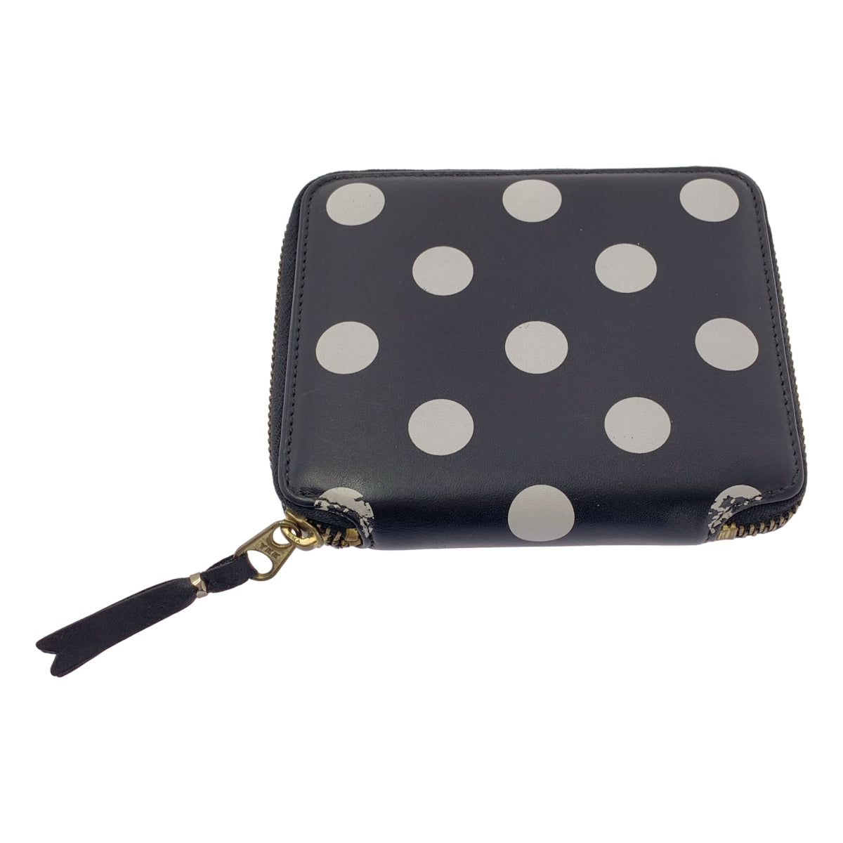 COMME des GARCONS / 콤데 갤슨 | POLKA DOTS PRINTED WALLET 폴카 도트 라운드 Zip 지갑 |