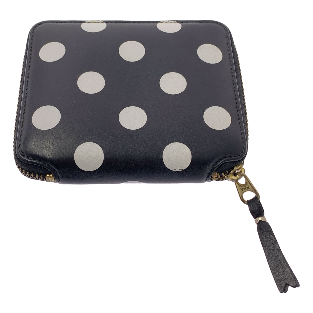COMME des GARCONS / 콤데 갤슨 | POLKA DOTS PRINTED WALLET 폴카 도트 라운드 Zip 지갑 |