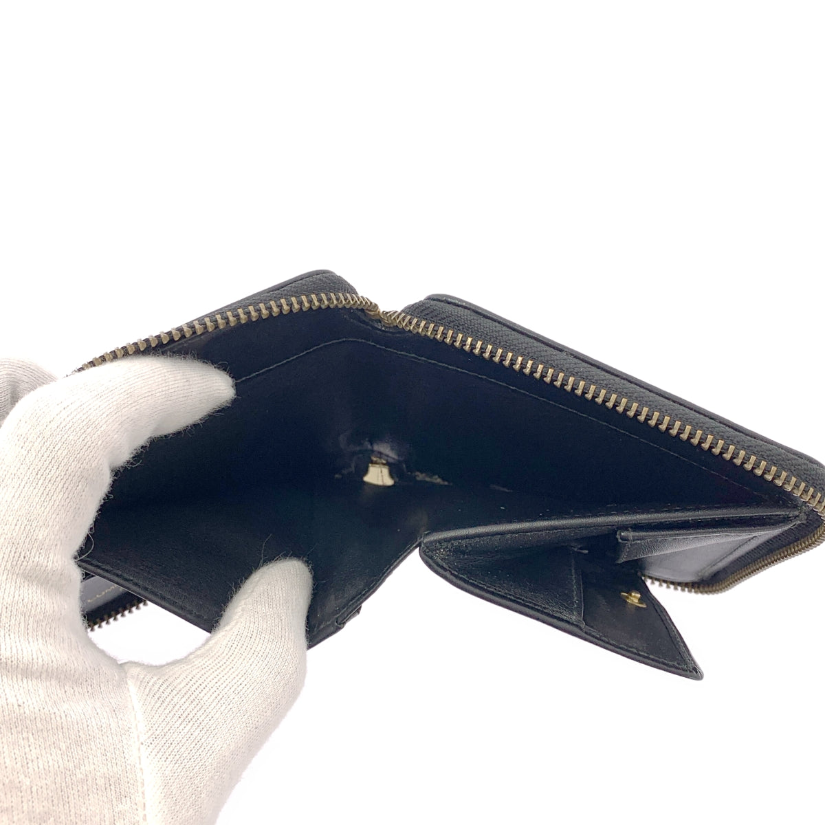 COMME des GARCONS / 콤데 갤슨 | POLKA DOTS PRINTED WALLET 폴카 도트 라운드 Zip 지갑 |