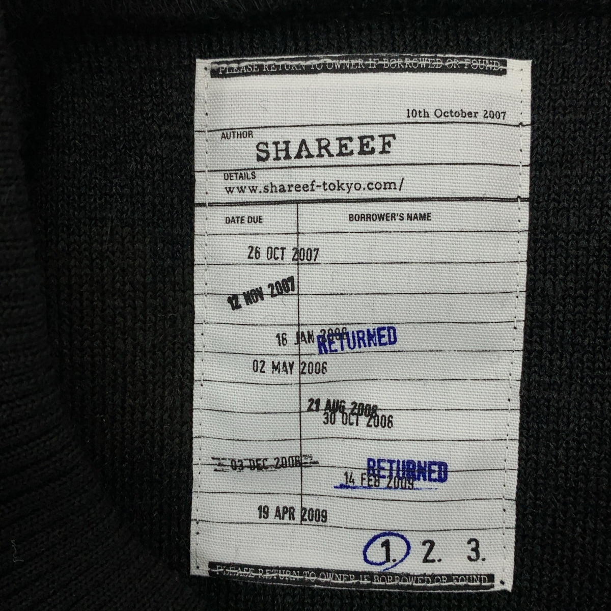 SHAREEF | 斑馬毛絨套頭衫 | 1 | 男款