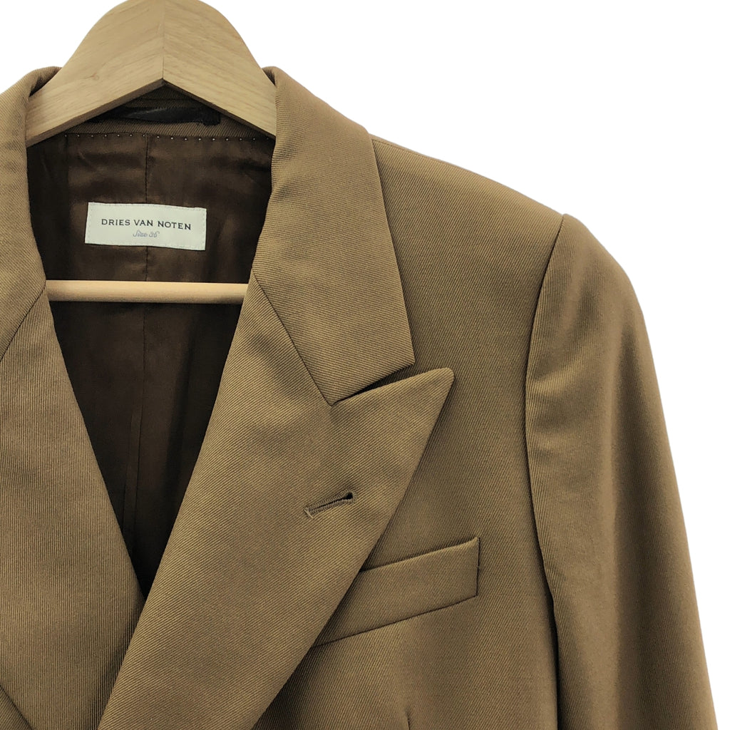 DRIES VAN NOTEN / 드리스 반 노텐 | 울 피크 드래퍼 재킷 | 36 |