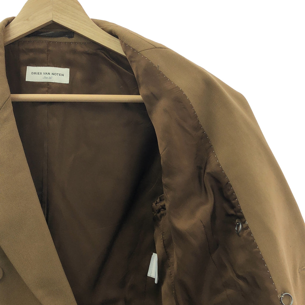 DRIES VAN NOTEN / 드리스 반 노텐 | 울 피크 드래퍼 재킷 | 36 |