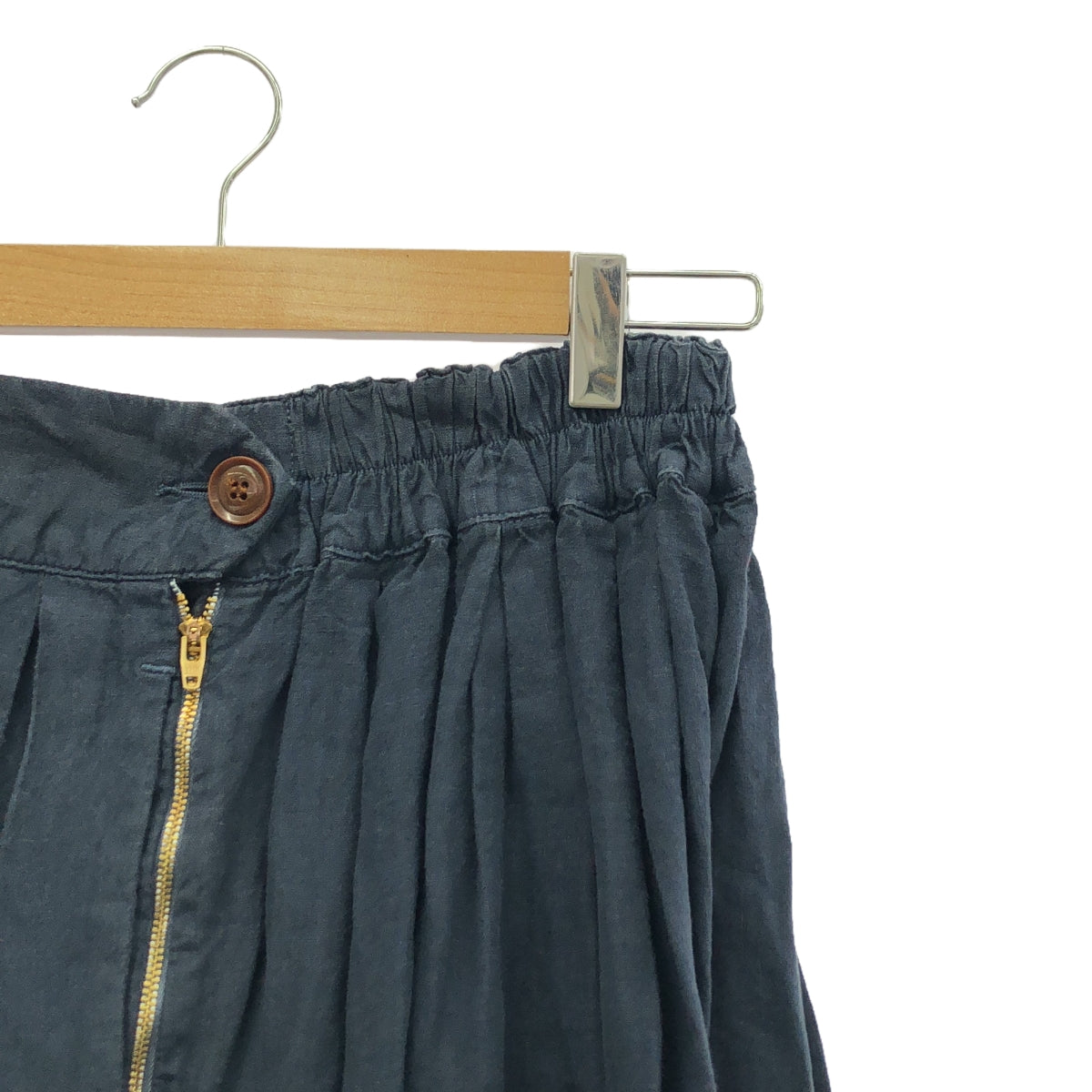 HARVESTY | Linen Circus Culottes | 1 | Navy | Women's