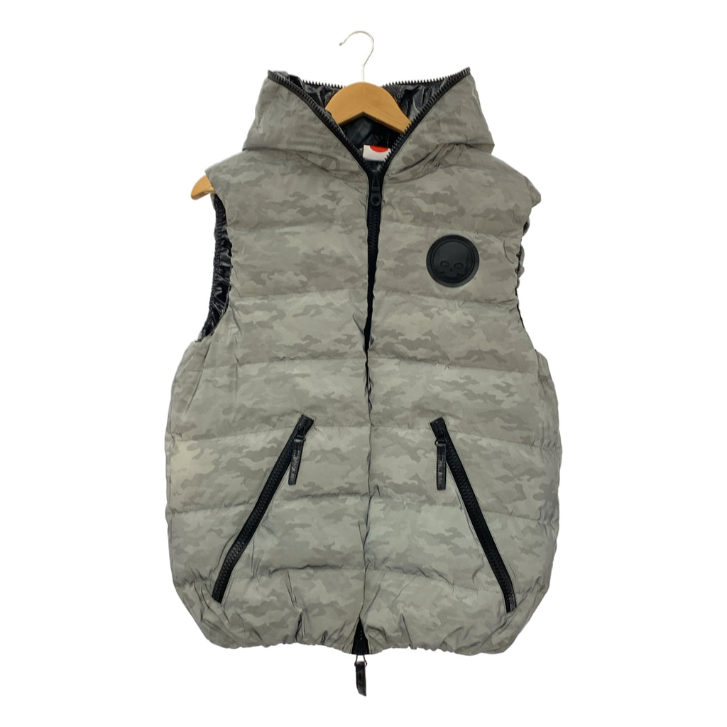 DUVETICA | HYDROGEN迷彩連帽羽絨背心 | 50碼 |