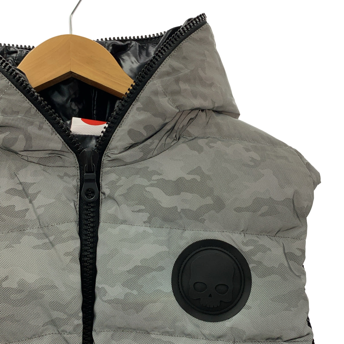 DUVETICA | HYDROGEN迷彩連帽羽絨背心 | 50碼 |