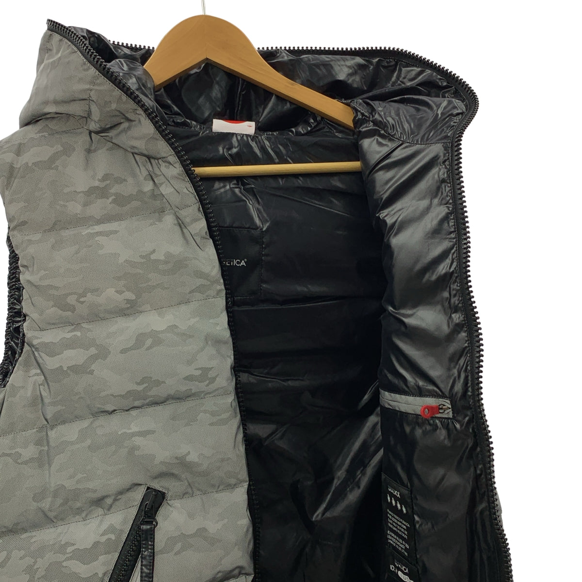 DUVETICA | HYDROGEN迷彩連帽羽絨背心 | 50碼 |