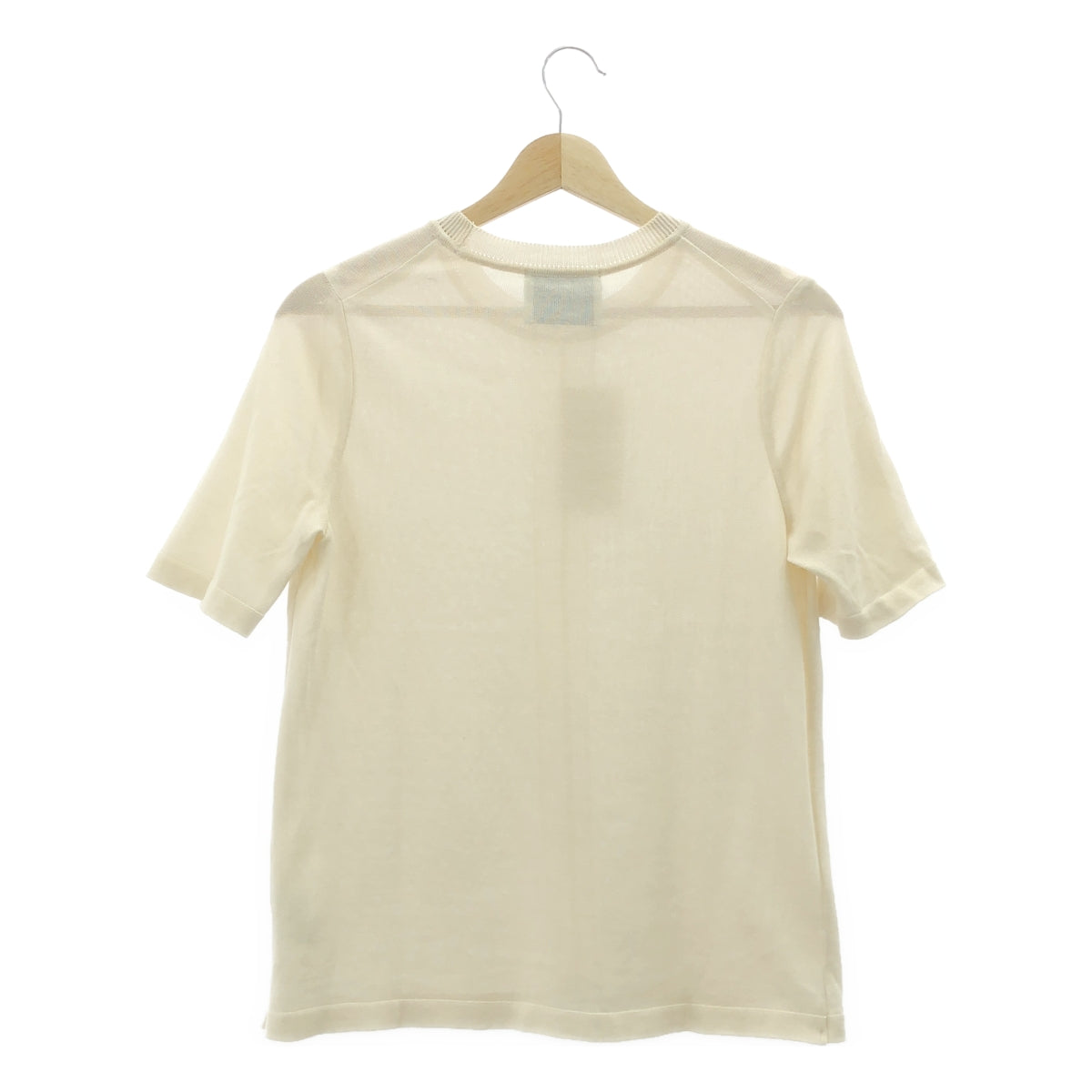 TAN / タン | ハーフスリーブニット プルオーバー | F | レディース