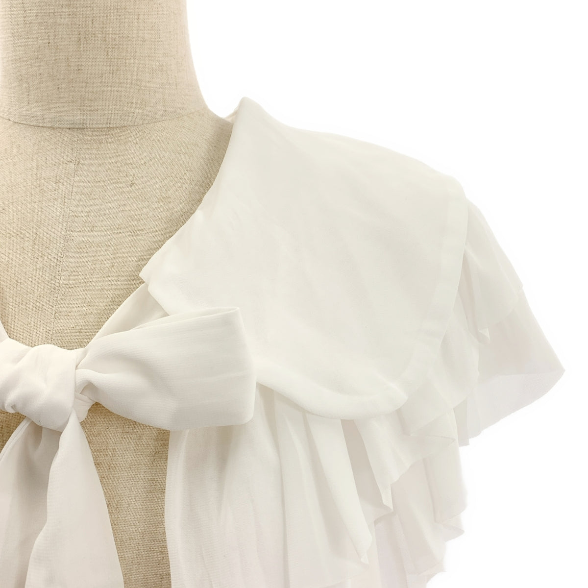 COMME des GARCONS COMME des GARCONS / 콤콤 | 2024AW | 폴리에스테르 라운드 칼라